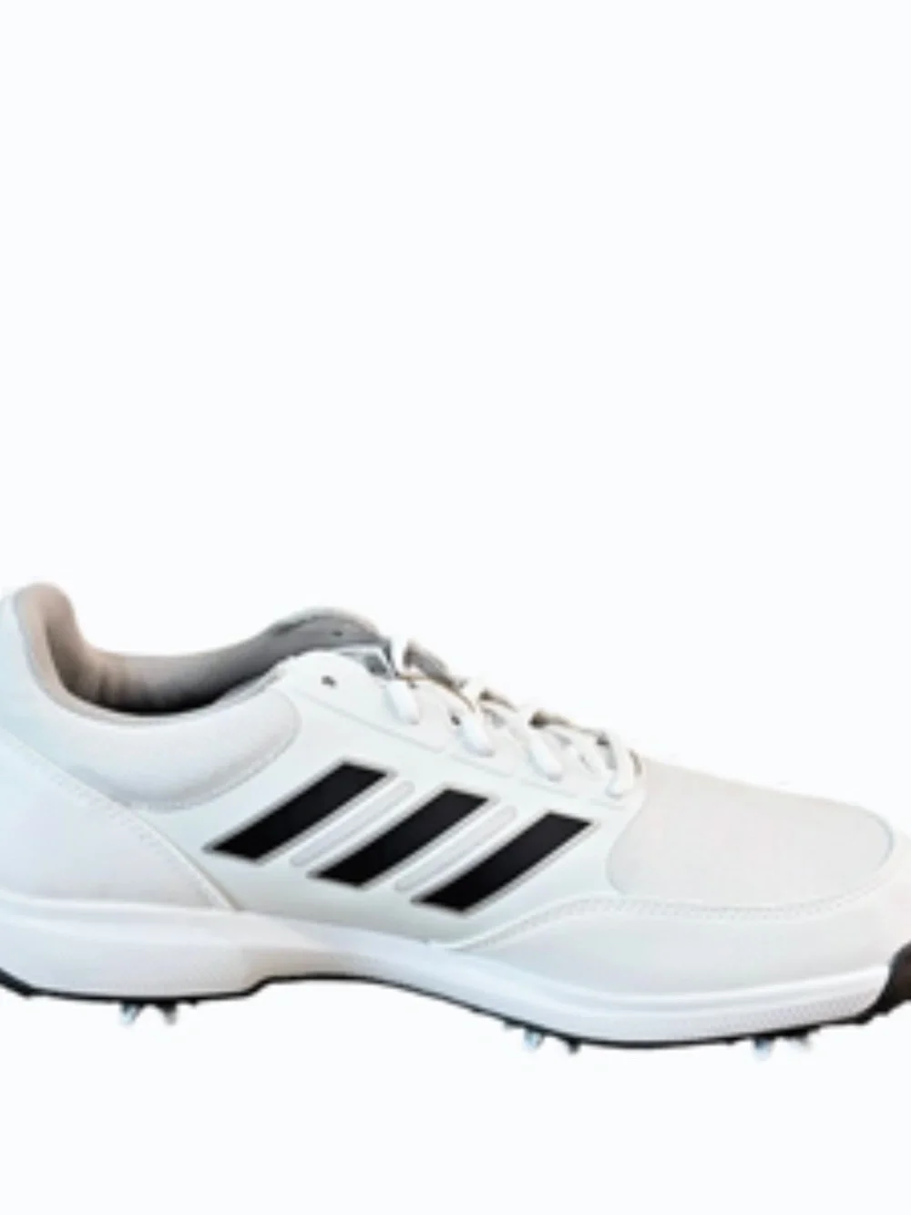 adidas Mens Tech Response 3.0 Golf White Black Shoes Size 11‎
